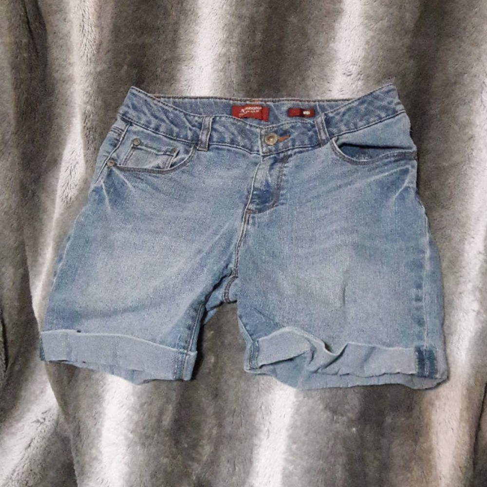 Arizona Brand Girls Midi Jean Shorts